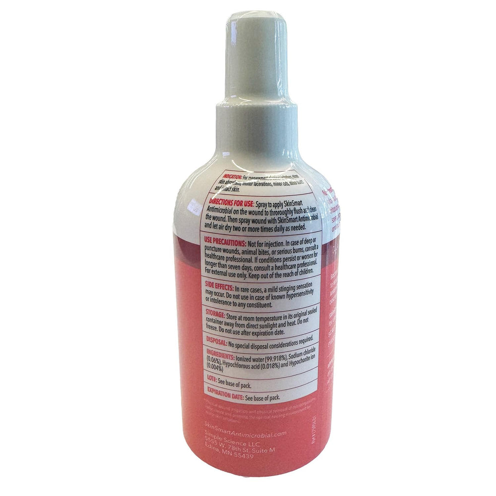 SkinSmart Antimicrobial Wound Therapy daily-use setup promotes convenient at-home care