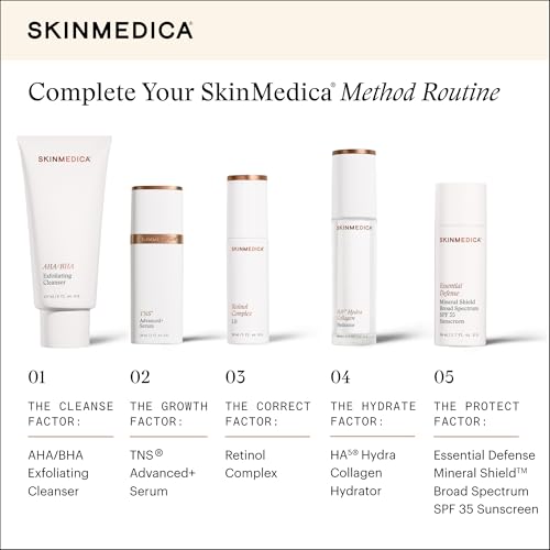 SkinMedica Retinol 1.0 Complex no-expiration date note appears on packaging.