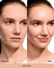 SKINTIFIC Cover Glow compact open shows convenient cushion for quick coverage