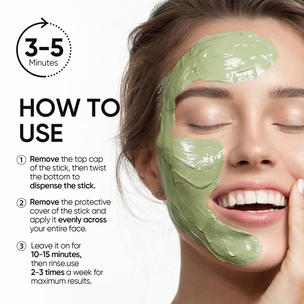Vegan formula powered by mugwort and centella for gentle care.