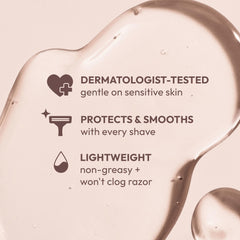 Skintimate Coconut Bliss application in motion for smooth shaving and moisture