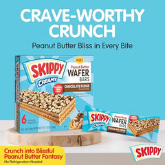 SKIPPY packaging display showcases a convenient 6-bar box for lunches