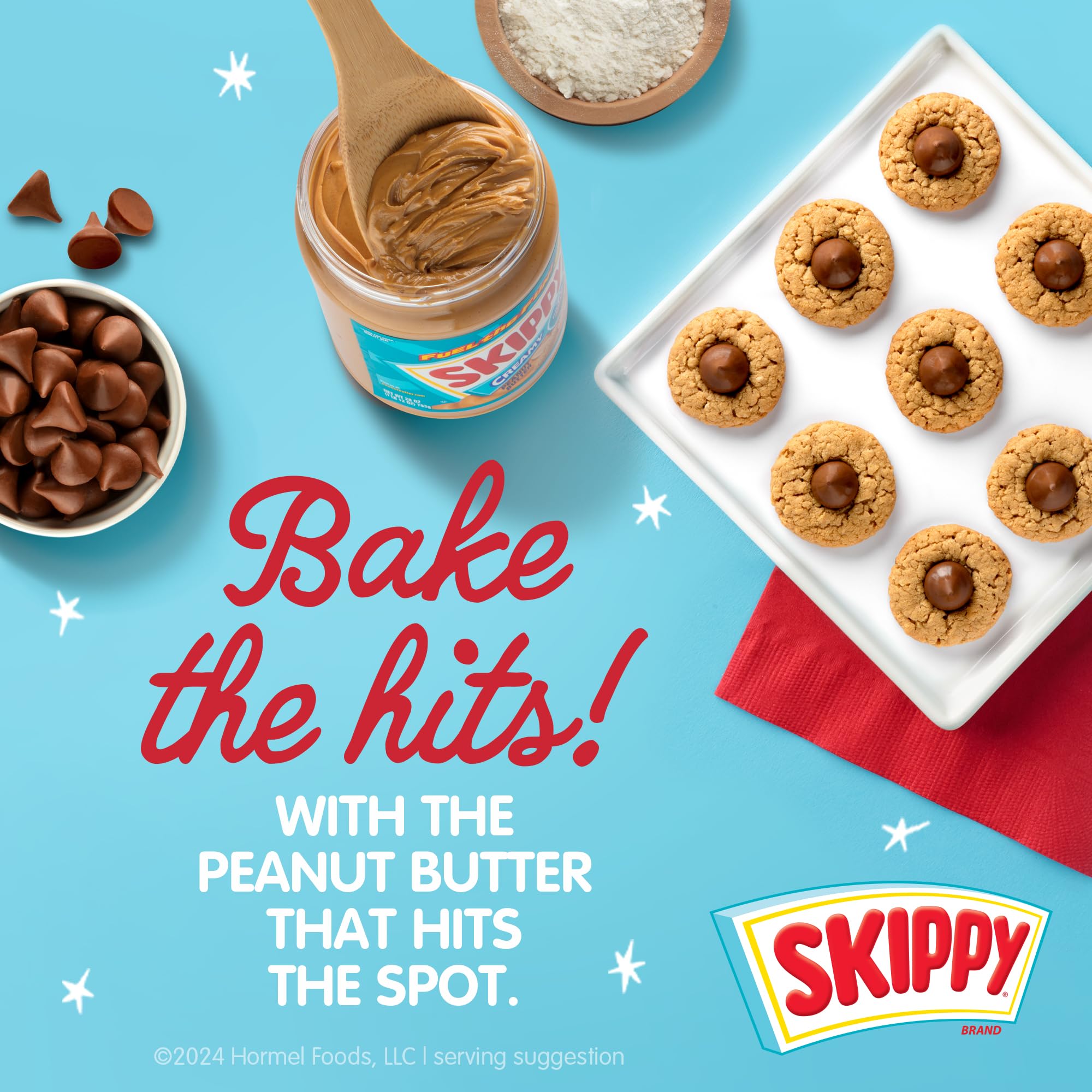 SKIPPY Creamy peanut butter in pantry staple for lunchboxes