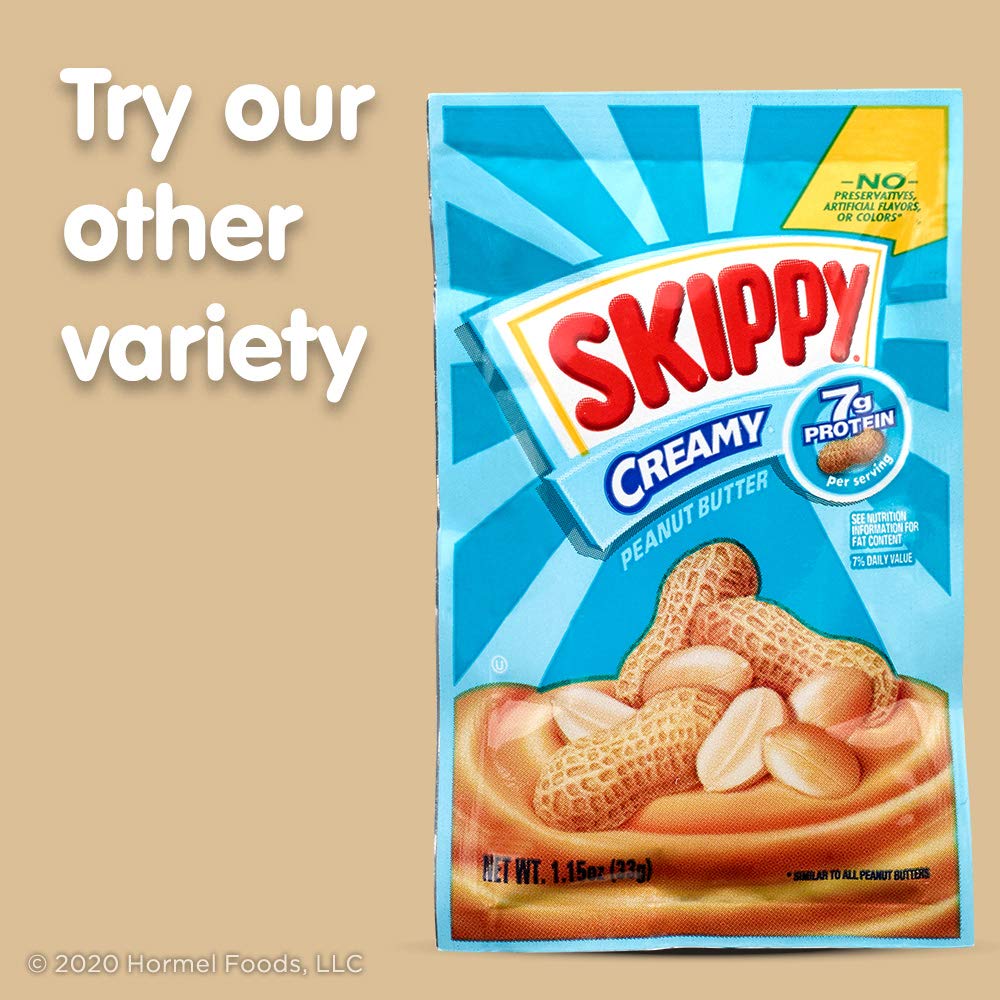 SKIPPY family-friendly squeeze packs support quick snacks