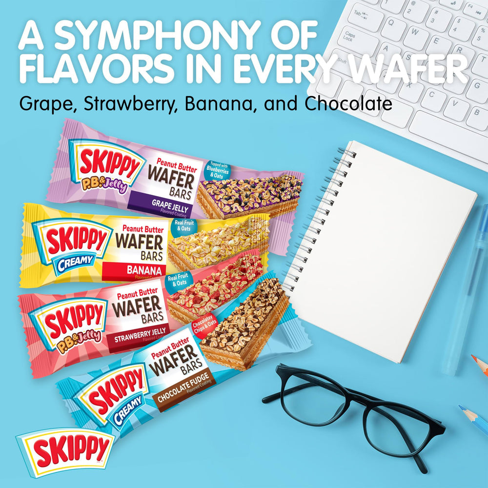 SKIPPY on-the-go snack fits backpacks and desks for busy days