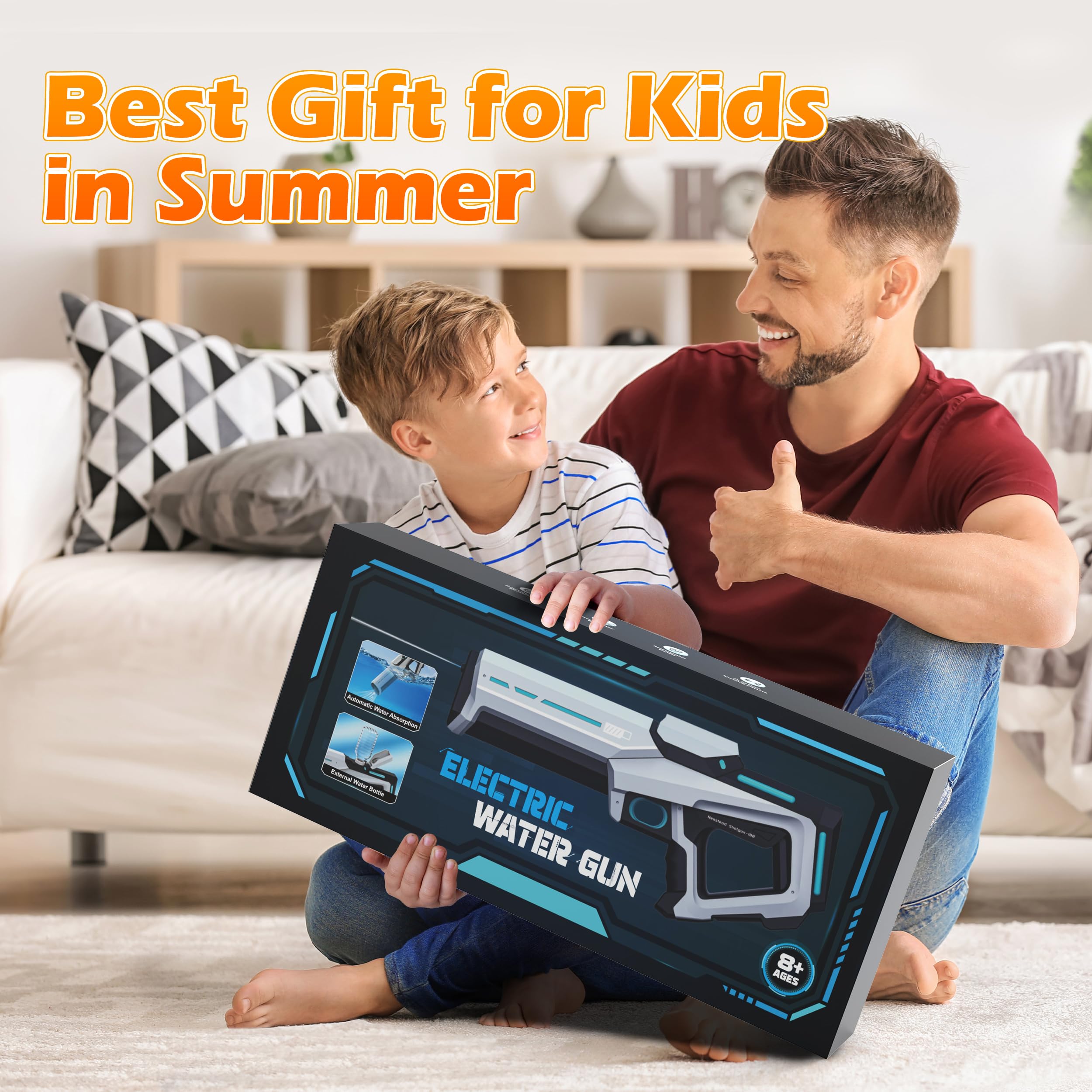 Skirfy perfect for summer parties and family fun.