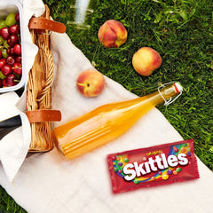 Skittles Original rainbow candy in a bowls display for dessert toppings