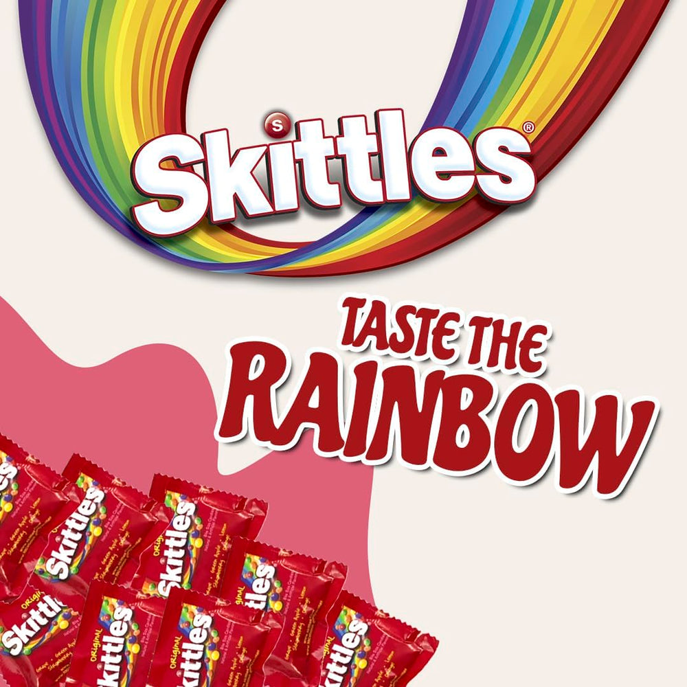 Pantry essential Skittles snack for parties and everyday cravings.