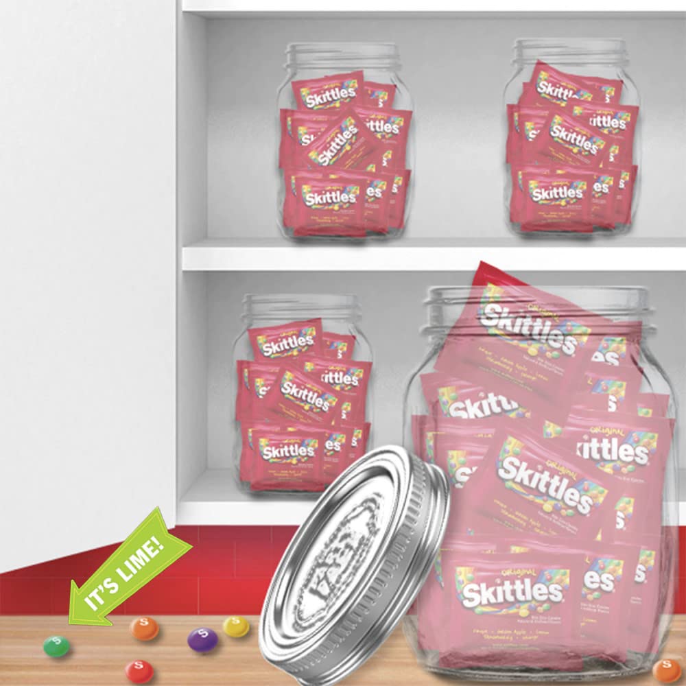 Pinatas and party spreads benefit from plentiful colorful Skittles.