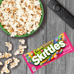 Skittles Sours Wild Berry snack serving, ideal for parties.