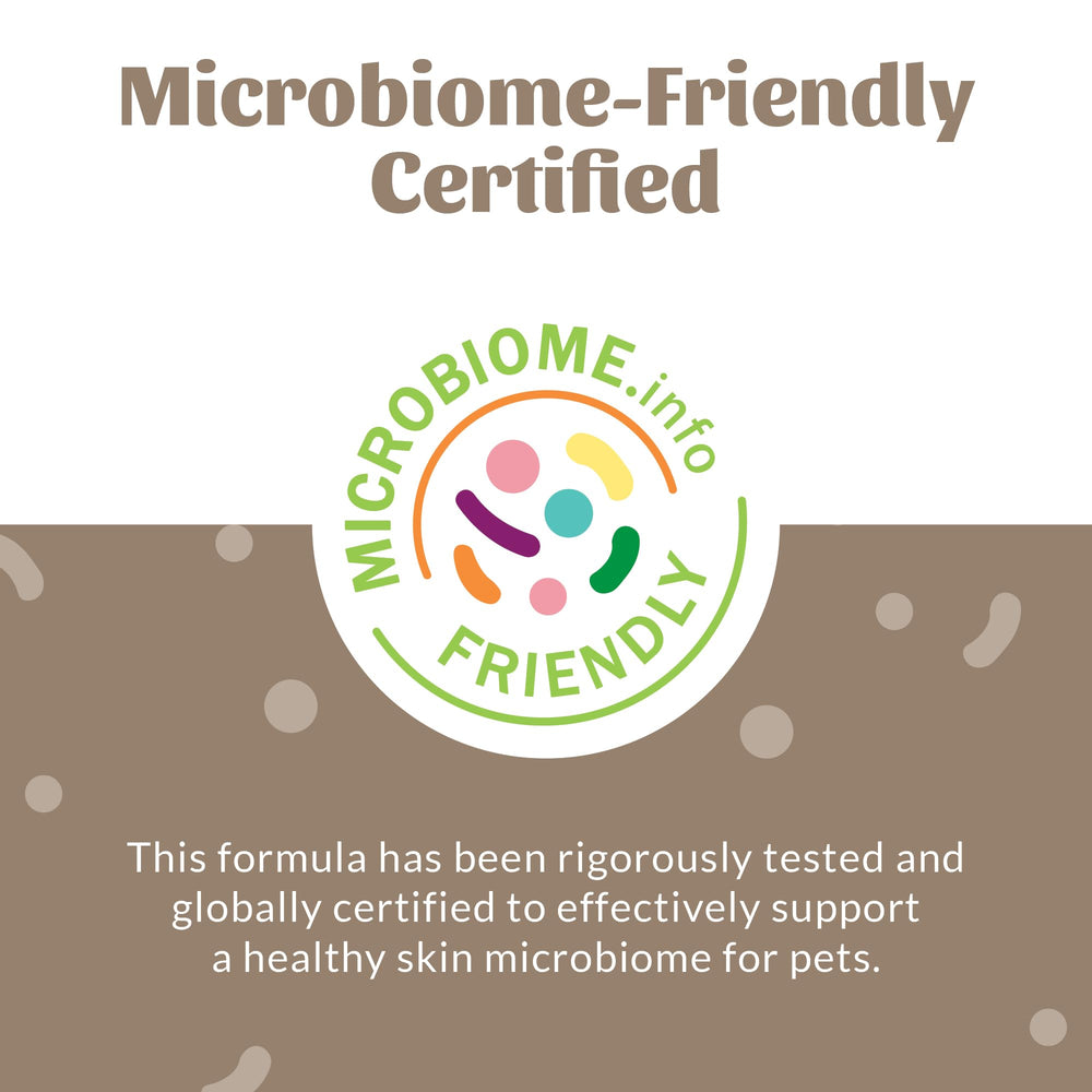 Microbiome-friendly shampoo showcasing probiotic balance for healthier skin