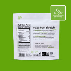 Skratch Labs Unsweetened Hydration 30-serving pouch ready for travel and gym use.