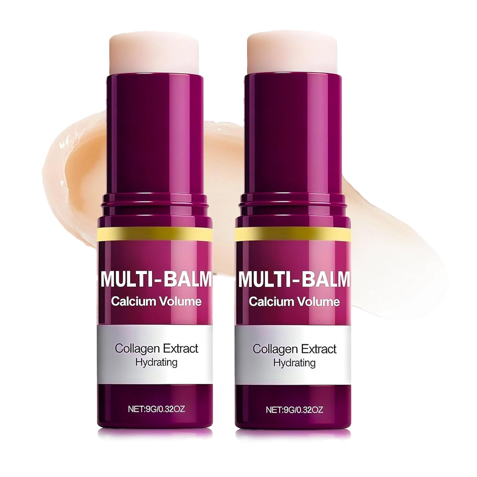 SKROSS Calcium Multi Balm Stick application for on-the-go hydration and smooth skin.