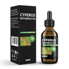 SKSOYT Cyperus Rotundus Oil bottle for daily skin care and gentle hair reduction