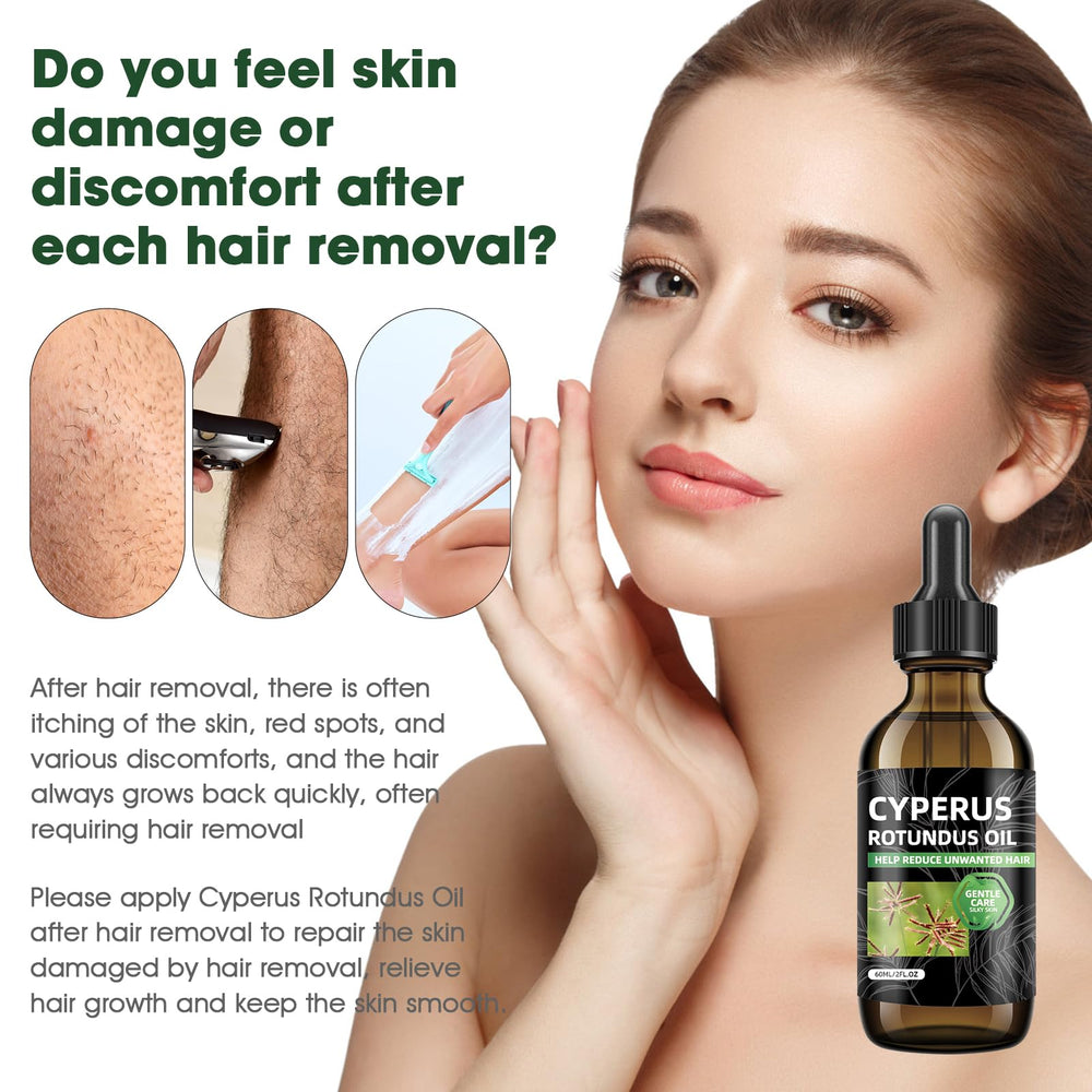 SKSOYT Cyperus Rotundus Oil on the face for soothing moisture