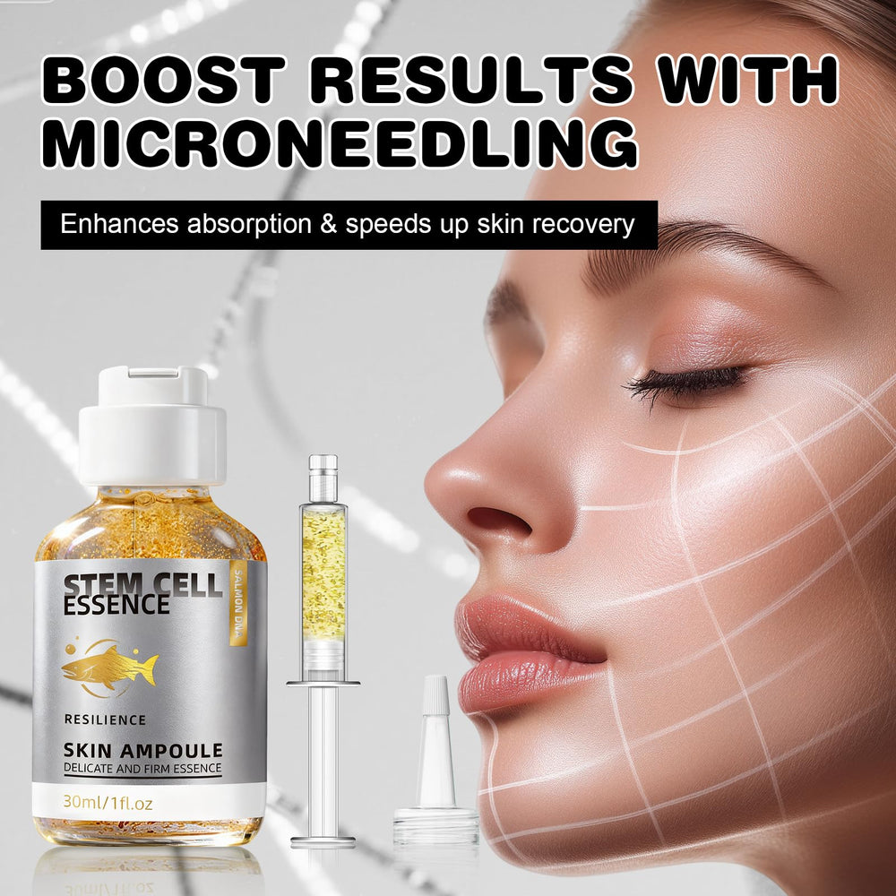 SKSOYT Salmon DNA Serum upgraded packaging for quick, clean application.