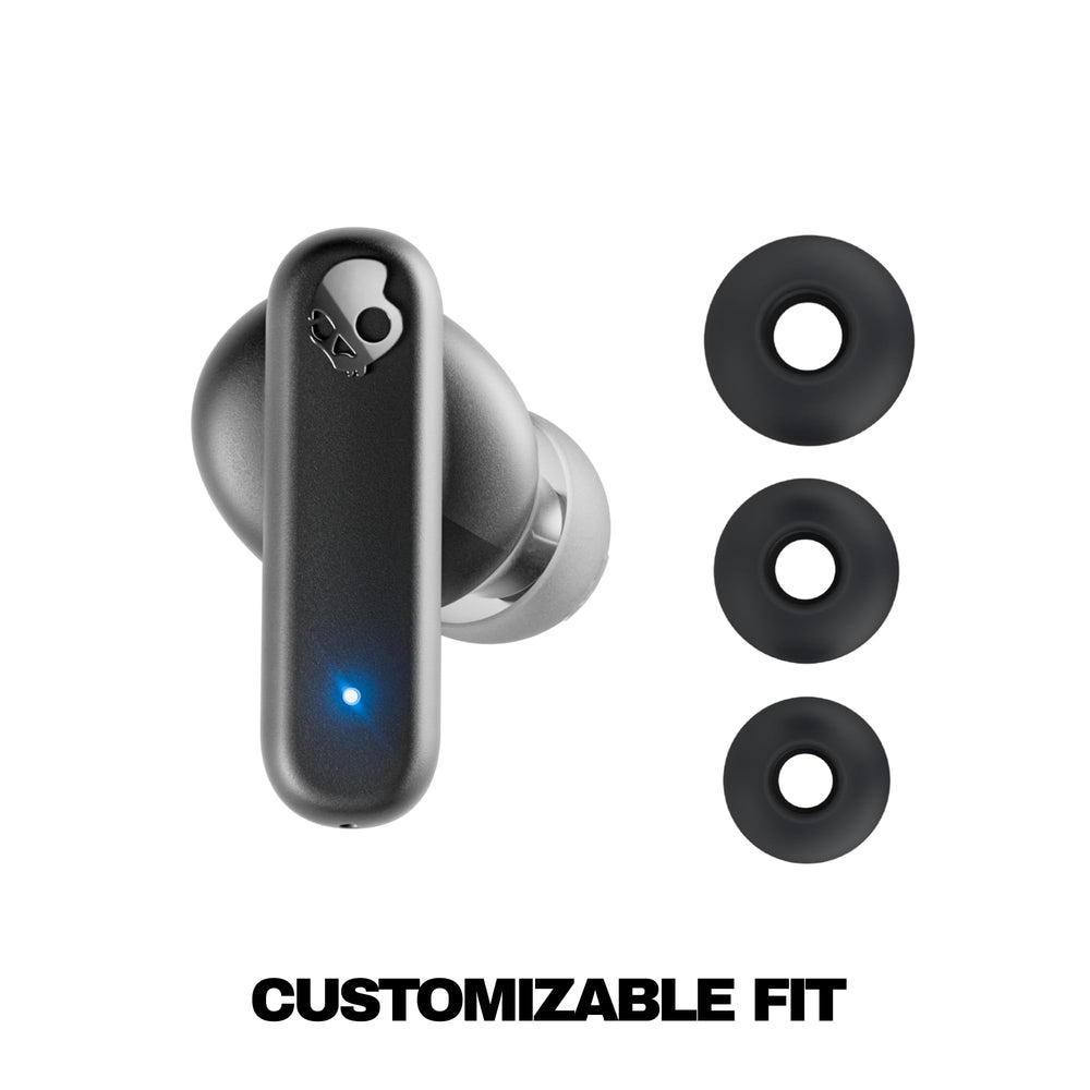 Skullcandy Smokin’ Buds deliver up to 20 hours of playback.