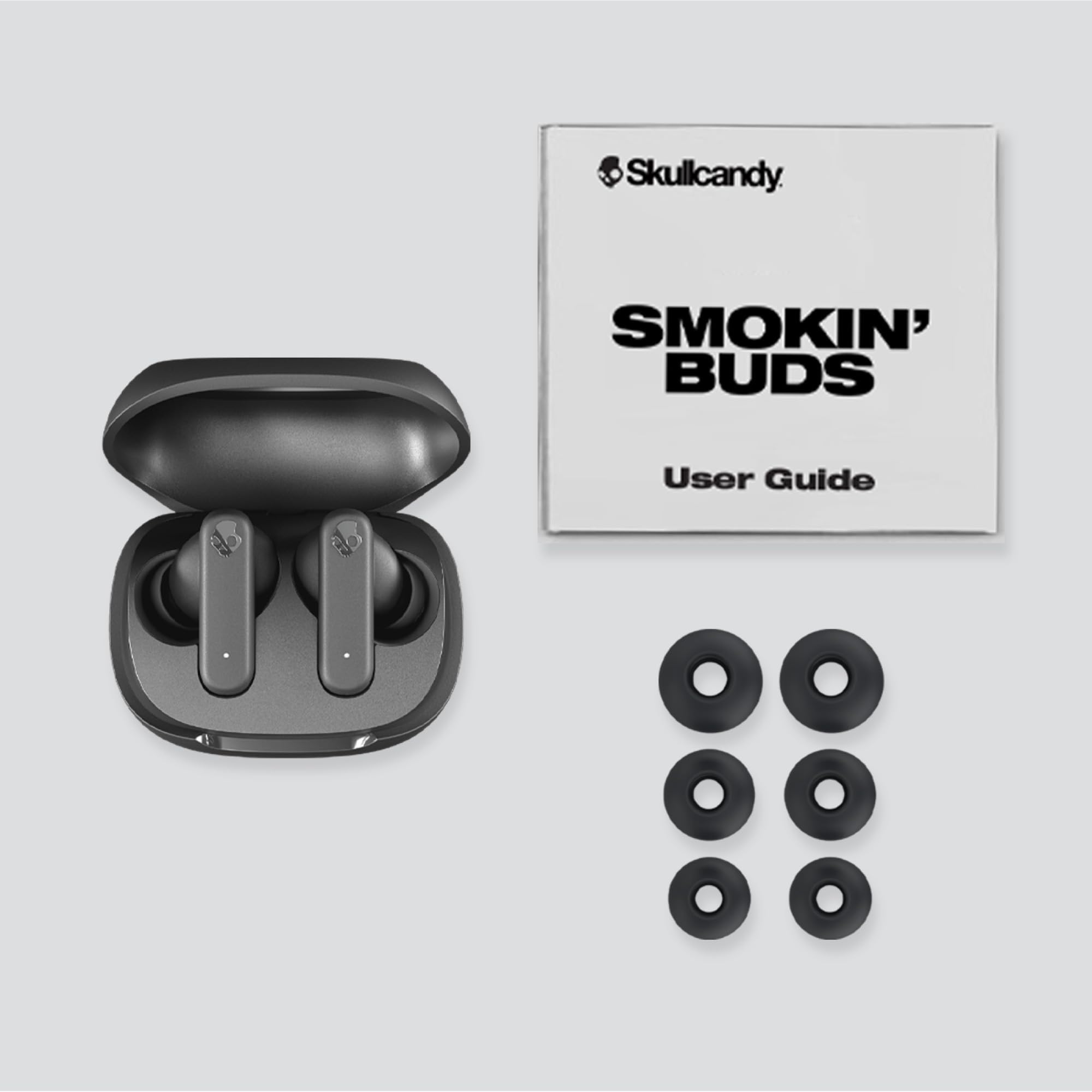 Skullcandy Smokin’ Buds EQ modes tailor Music, Movie, and Podcast sound.