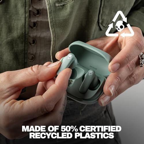 Skullcandy Smokin’ Buds in-ear fit offering comfort and clear sound.
