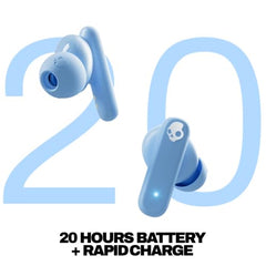 Skullcandy Smokin’ Buds touch controls enable easy music and call management.