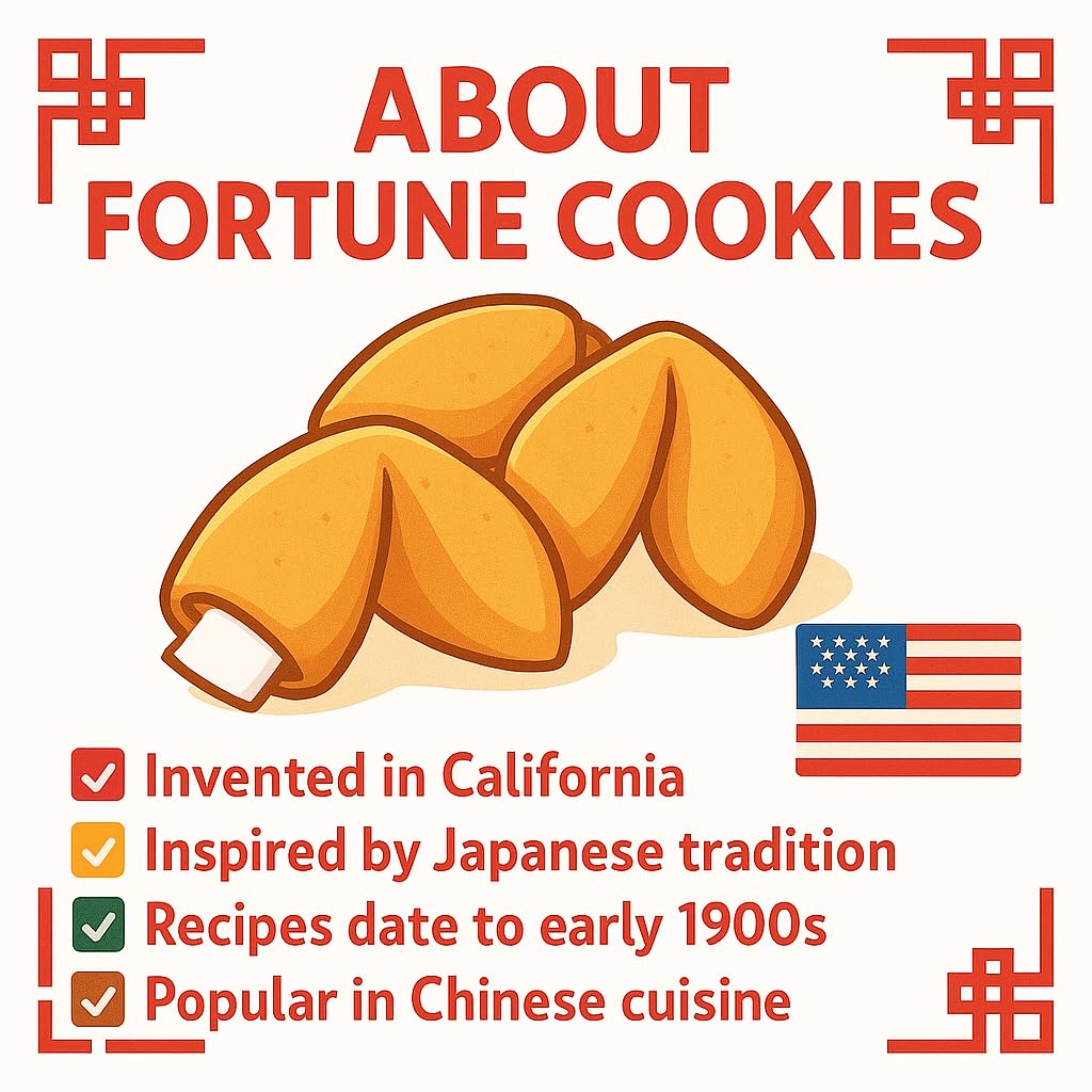USA baked fortune cookies by Sky showcase premium texture