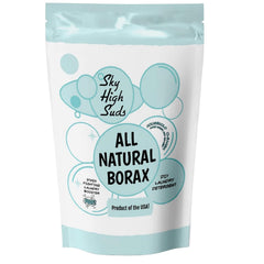 SKY HIGH SUDS borax powder 2lb for all-purpose cleaning and laundry boost.