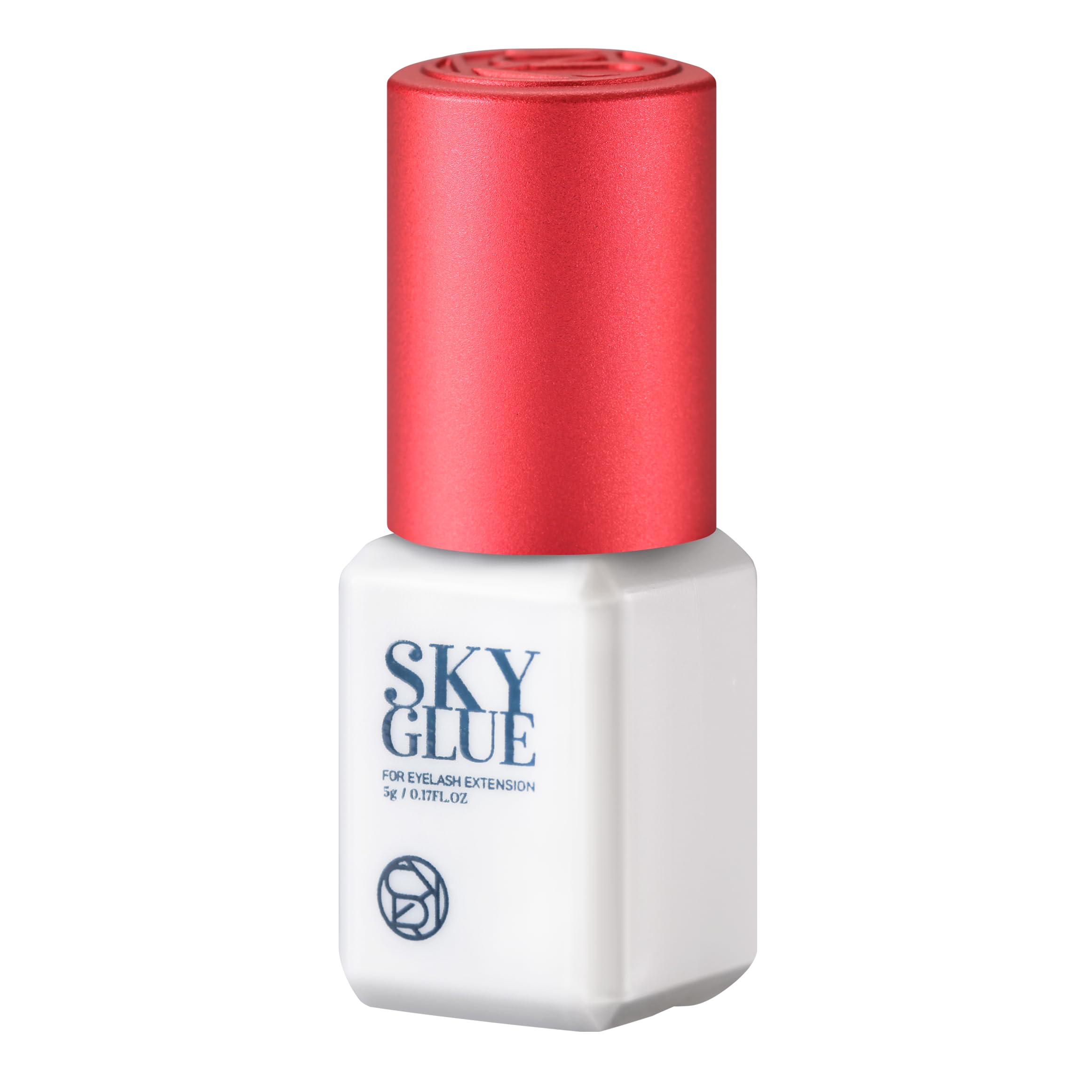 Sky S+ glue texture closeup displaying low viscosity for precise lash placement