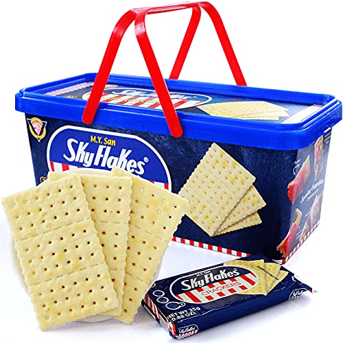 SkyFlakes displayed during family gathering, easy snack option.