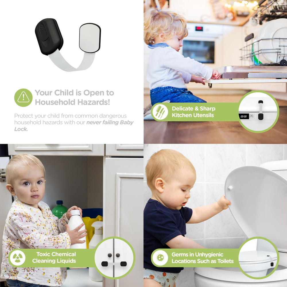 Close-up of Skyla Homes Baby Locks 3M adhesive bonding surface