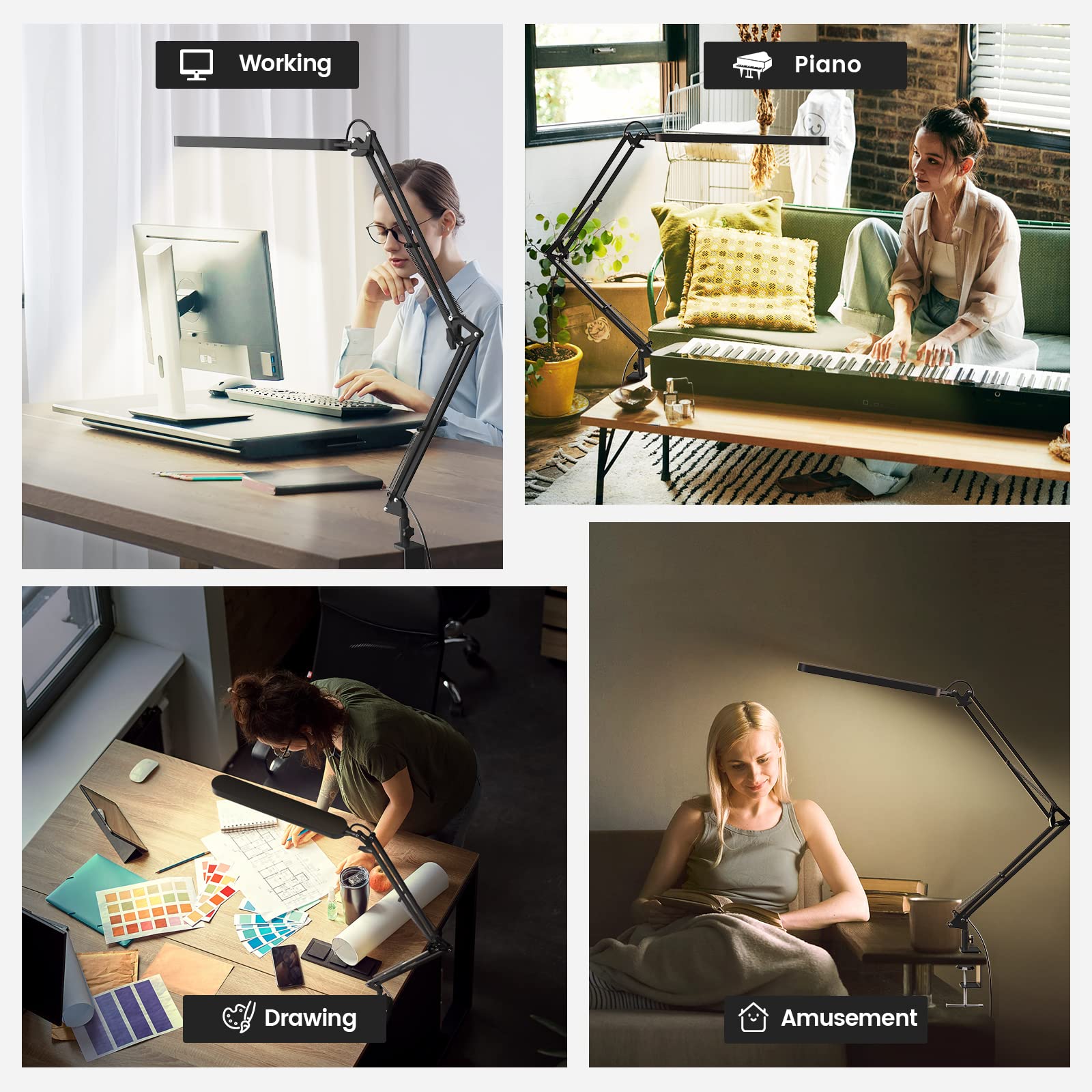 Built-in 45-minute timer adds flexible auto-shutoff for sessions.