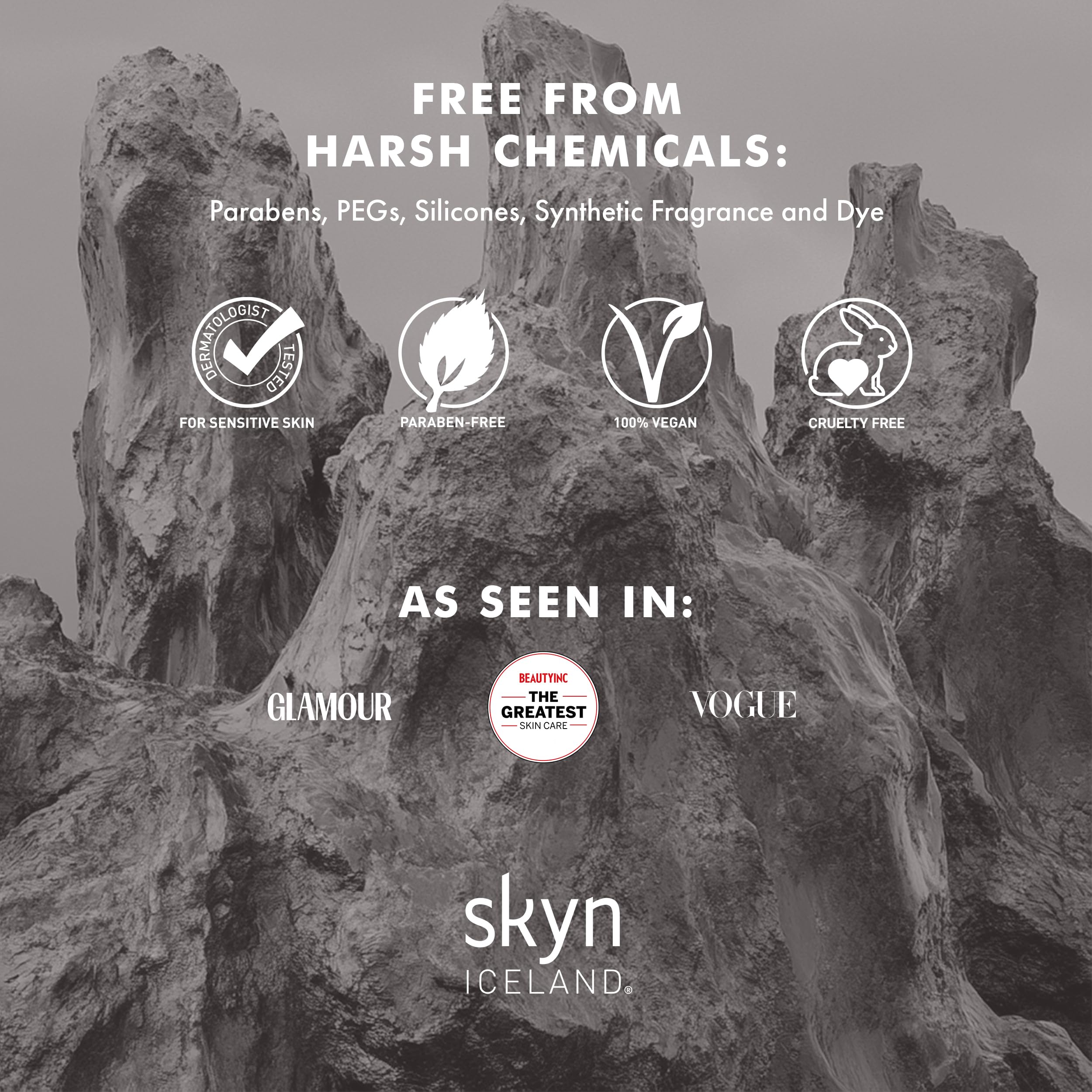 Skyn ICELAND comfortable design conforms to facial contours