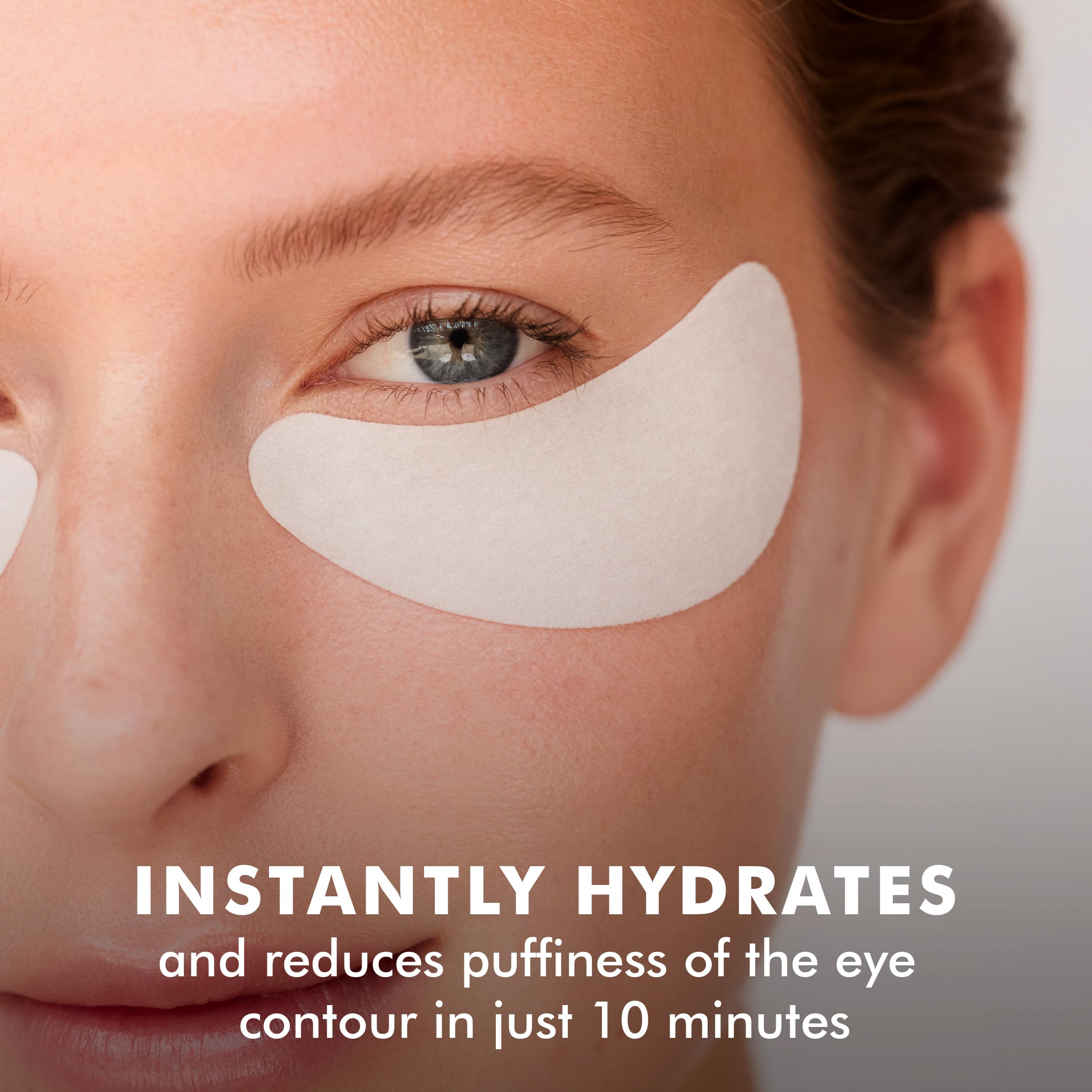 Skyn ICELAND Hydro Cool Under Eye Patches closeup showing soothing cooling sensation