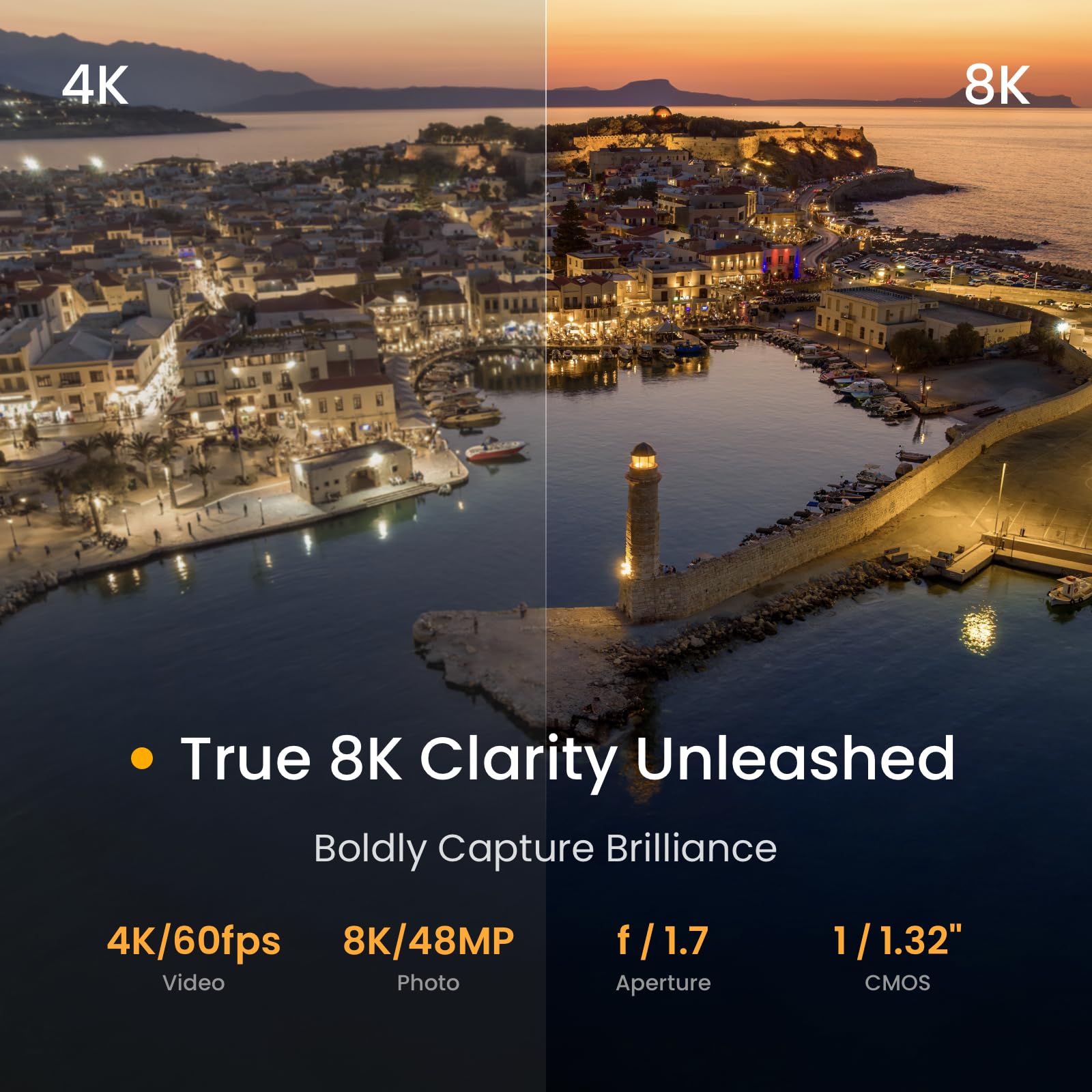 SKYROVER X1 4K camera captures crisp details during landing sequences