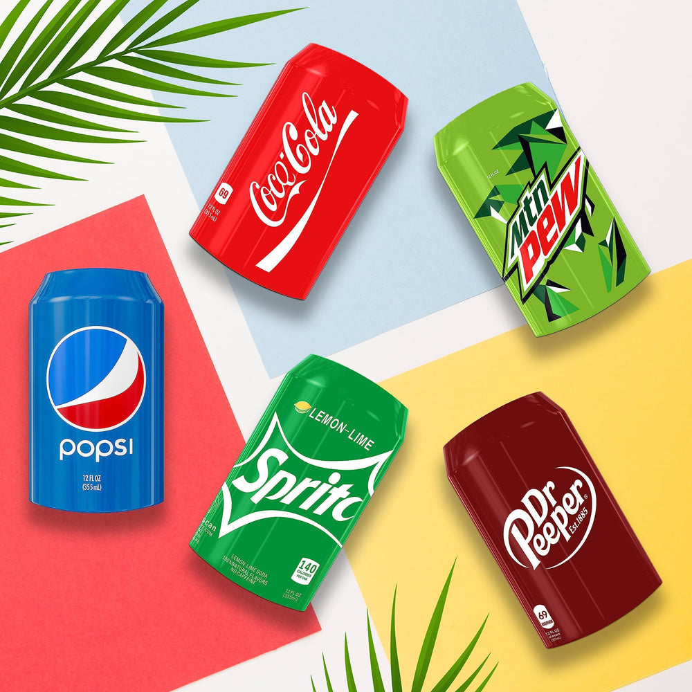 Skywin soda kozie on beach scene adds color and grip.
