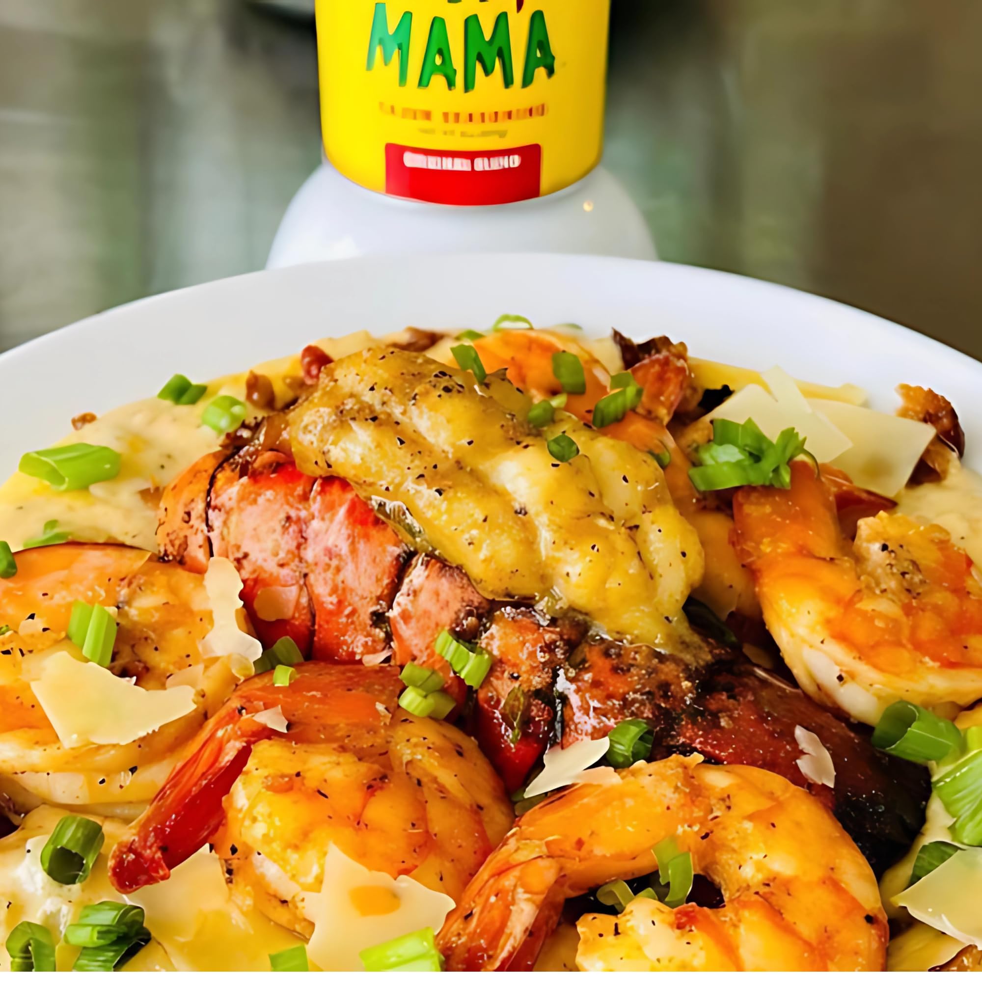 Season shrimp and crawfish with a balanced, not overly spicy kick.