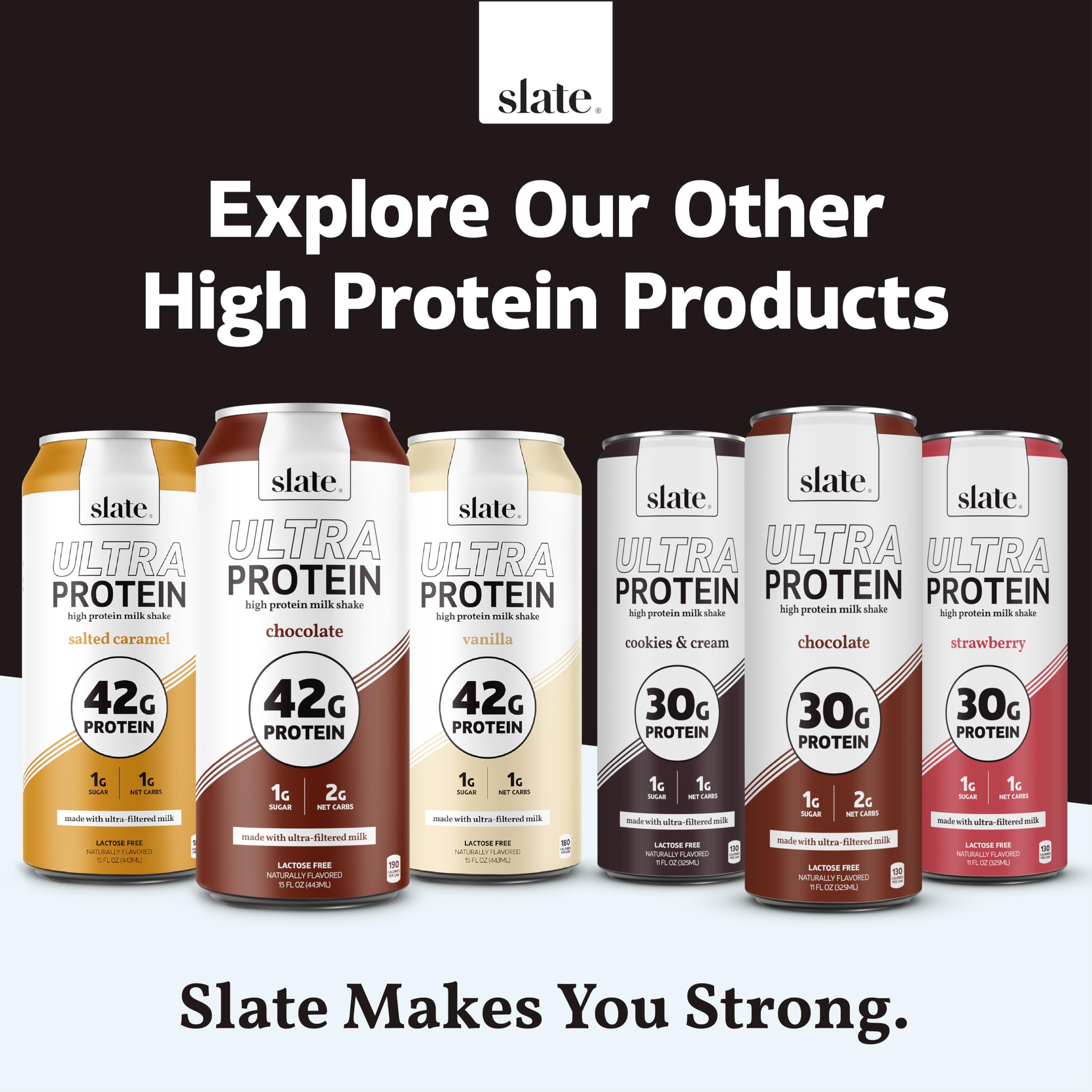 Founders photo of Slate Milk brand story implies a health-forward option