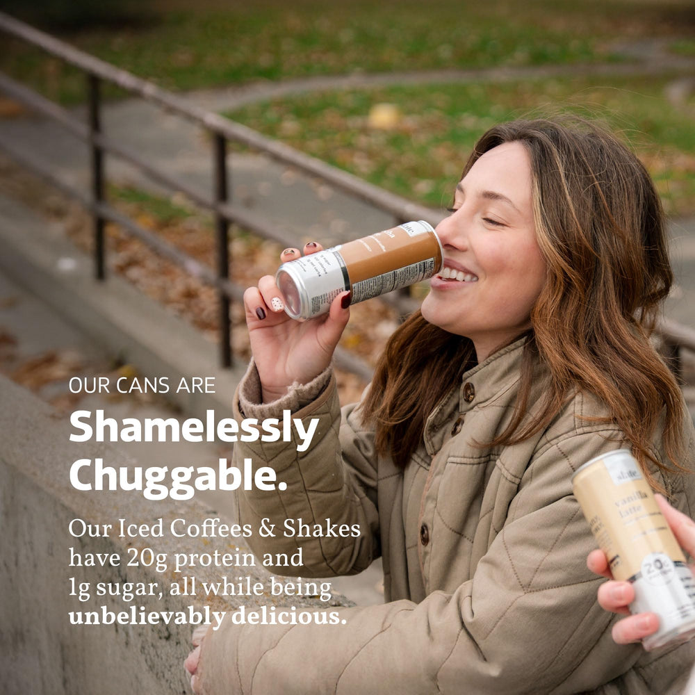 Slate Milk Mocha Latte can provides 20g protein with low sugar.