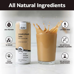 Slate Milk Ultra-filtration milk bottle, lactose-free sip with smooth finish
