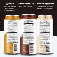 Slate Milk Ultra Protein Shake vanilla can delivers smooth texture with low sugar