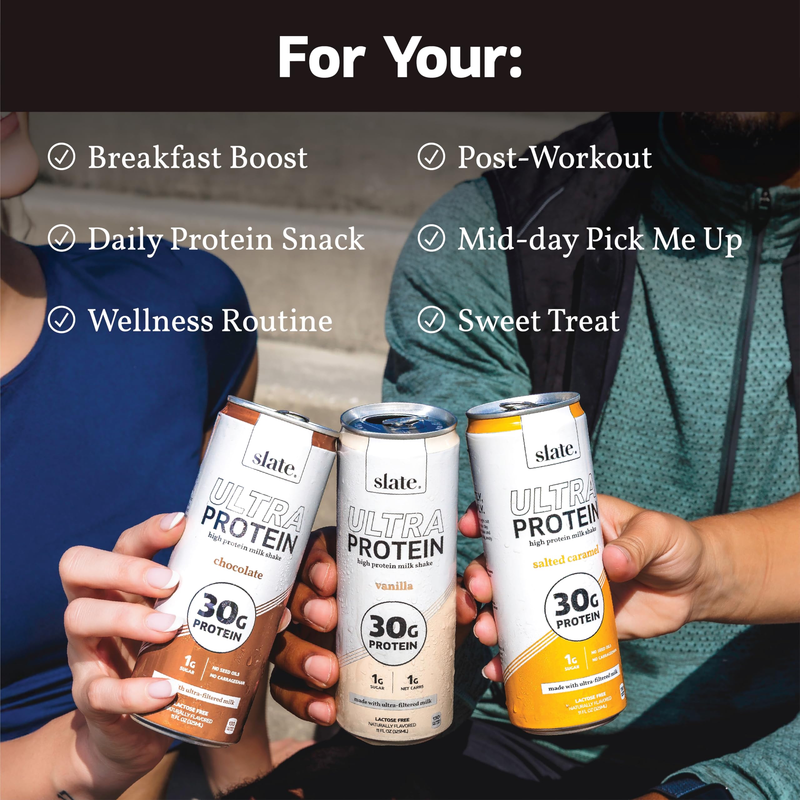 Slate Milk Ultra Protein Shake ultrafiltered milk process highlights smooth protein