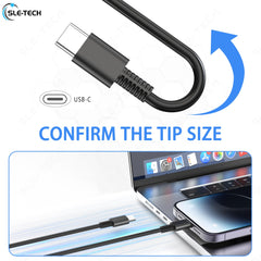 SLE-TECH 65W USB-C charger compatible with Lenovo Chromebooks for everyday use.