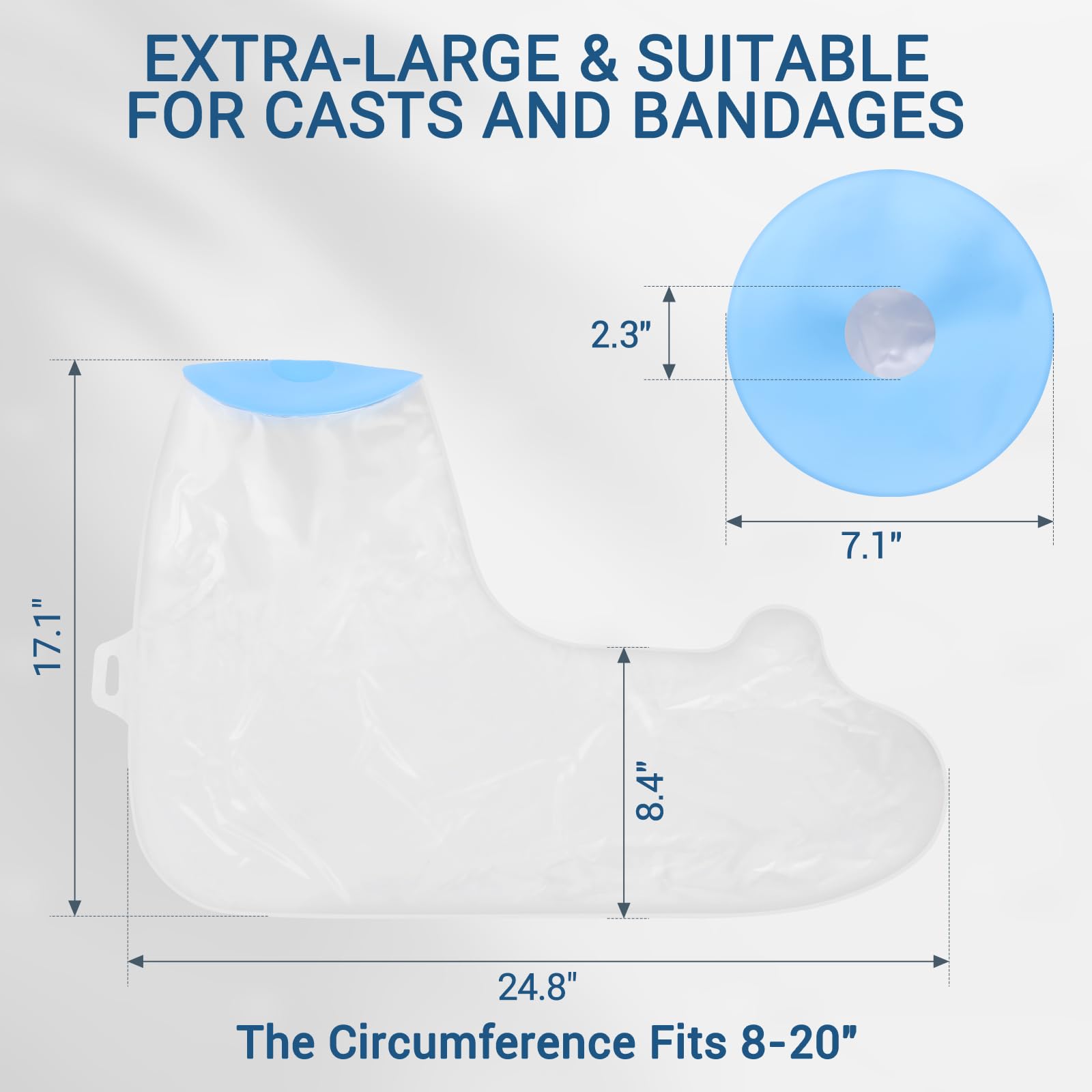 Sleek Ideas no-ring design enables easy donning and removal
