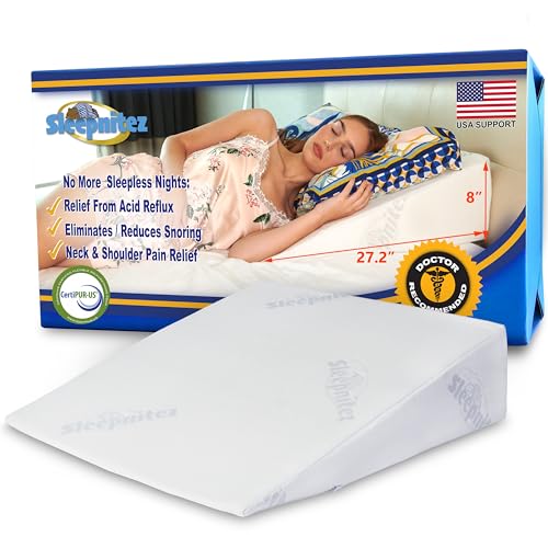 Sleepnitez breathable Tencel cover keeps skin cool and comfortable.