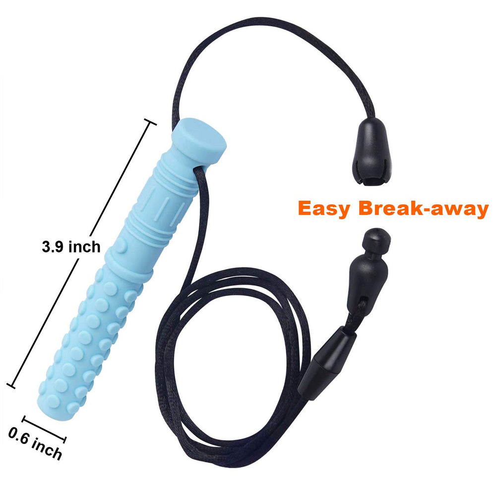 SLGOL Mace Chew Necklace features a detachable buckle for easy cleaning.