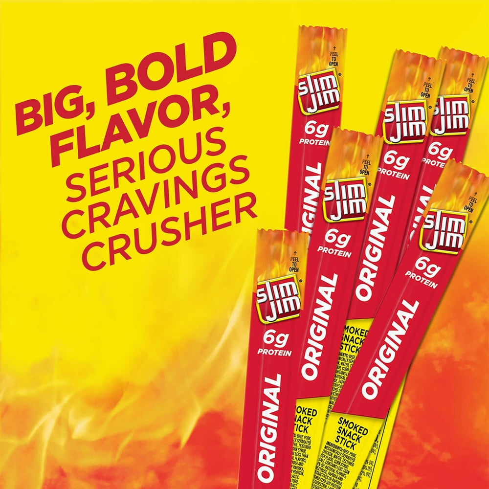Easter basket-ready Slim Jim Giant Original display.