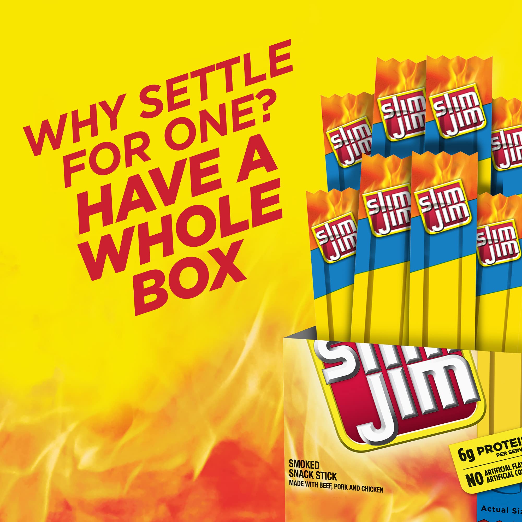 Slim Jim Mild Snack Sticks positioned as Easter basket stuffer