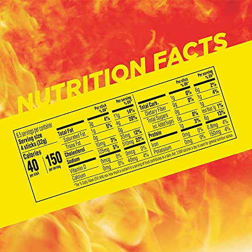 Slim Jim Mild Snack Sticks provide 6g protein per serving