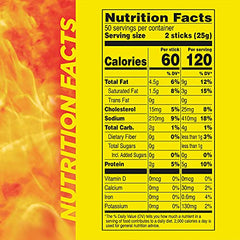 Slim Jim Original 0-44 oz stick highlighting protein in a compact snack.