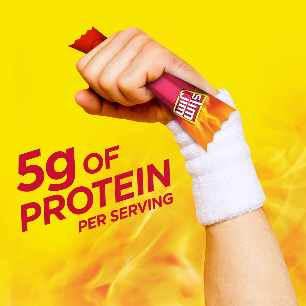 Slim Jim sticks grab-and-go snack for busy schedules.