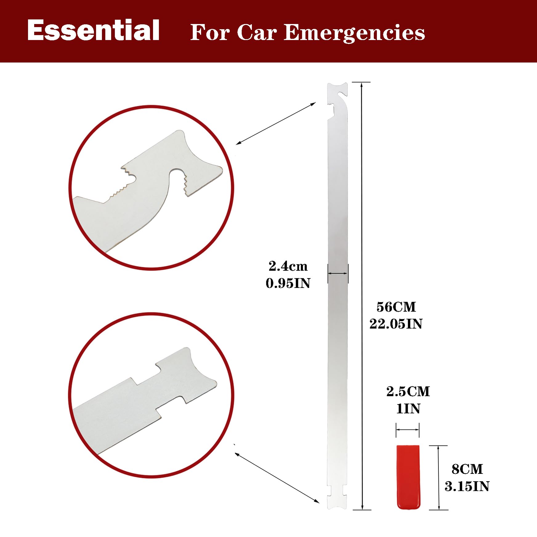 Slim Jim Tool ergonomic grip enabling safe handling during door tasks